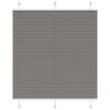 vidaXL Plisovan&aacute; roleta antracitov&aacute; 115x100 cm &Scaron;&iacute;řka l&aacute;tky 114,4 cm