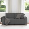 vidaXL Loveseat Sofa tmavě &scaron;ed&eacute; 180x77x82 cm man&scaron;estrov&aacute; tkanina