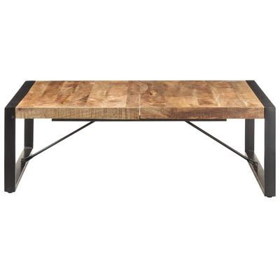 vidaXL Konferenční stolek 120 x 120 x 40 cm hrubé mangovníkové dřevo