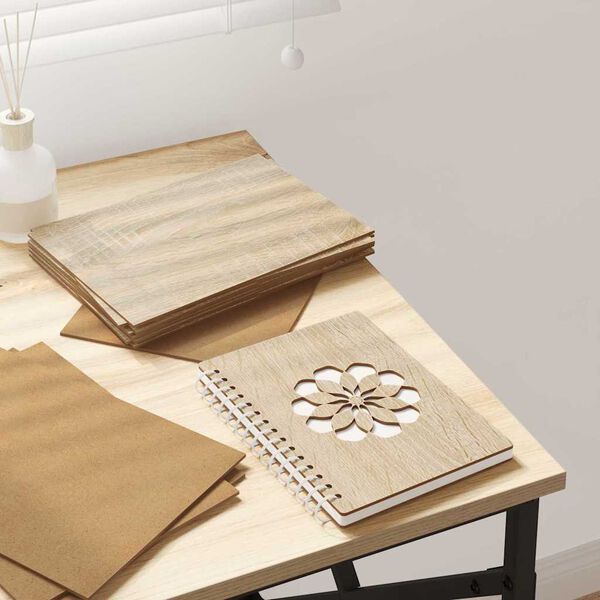 vidaXL Dekoračn&iacute; panely 50 pcs Sonoma dub 21 x 30 x 0,27 cm