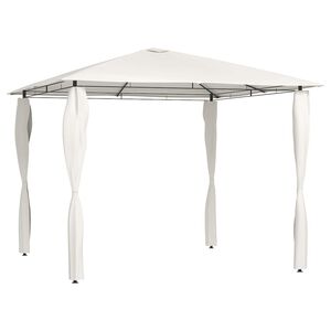 vidaXL Alt&aacute;n s kryt&yacute;mi sloupky 3 x 3 x 2,6 m kr&eacute;mov&yacute; 160 g/m&sup2;