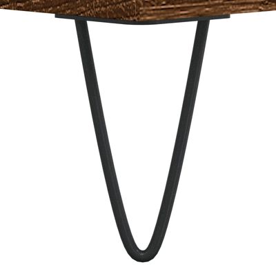 vidaXL Noční stolek hnědý dub 40 x 35 x 69 cm kompozitní dřevo