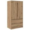 vidaXL &Scaron;atn&iacute; skř&iacute;ň Řemesln&yacute; Dub 79,5 x 49 x 156 cm Dřevěn&yacute; materi&aacute;l