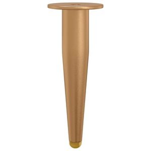 vidaXL Stoj&iacute;c&iacute; nohy 2 pcs Zlat&aacute; 98 x 40 mm Železo
