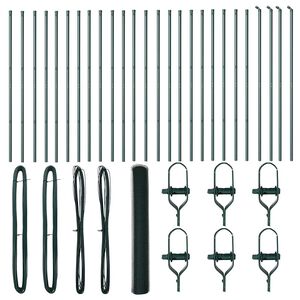 vidaXL Plotov&yacute; sloupek. Zelen&aacute;