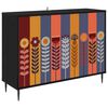 vidaXL Serv&iacute;rovac&iacute; skř&iacute;ň ESSEN Čern&yacute; dub 102 x 33 x 76 cm