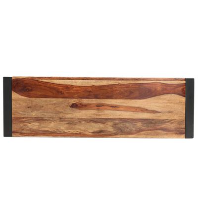 vidaXL Konzolový stolek 110 x 35 x 76 cm masivní sheeshamové dřevo
