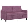 vidaXL Sofa s &uacute;ložn&yacute;m prostorem Pro 2 osobu Fialov&aacute; 152 x 78 x 87 cm