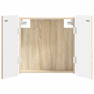 vidaXL Skř&iacute;ň na terče ZWOLLE Dub sonoma 52,5 x 10,5 x 57,5 cm