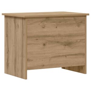 vidaXL &Uacute;ložn&aacute; truhla Dub artisan 60 x 40 x 50 cm Kompozitn&iacute; dřevo