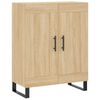 vidaXL Skř&iacute;ň highboard dub sonoma 69,5 x 34 x 180 cm kompozitn&iacute; dřevo