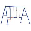 vidaXL Houpac&iacute; set na zahradu V&iacute;cebarevn&yacute; 263 x 185 x 185 cm Ocel a PE