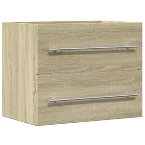 vidaXL Skř&iacute;ňka pod umyvadlo dub sonoma 60 x 38,5 x 48 cm dřevotř&iacute;ska