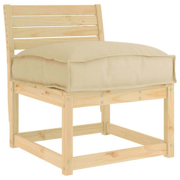 vidaXL Pol&scaron;t&aacute;ř B&eacute;žov&aacute; 60 x 40 x 8 cm Oxford l&aacute;tka