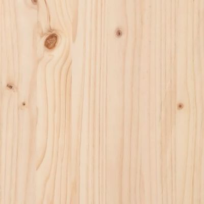vidaXL 4dílná sada zahradních boxů masivní borové dřevo
