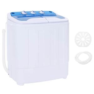 vidaXL Mini pračka, dva bubny, 5,6 kg
