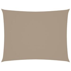 vidaXL St&iacute;n&iacute;c&iacute; plachta oxfordsk&aacute; l&aacute;tka obd&eacute;ln&iacute;kov&aacute; 2 x 3,5 m taupe