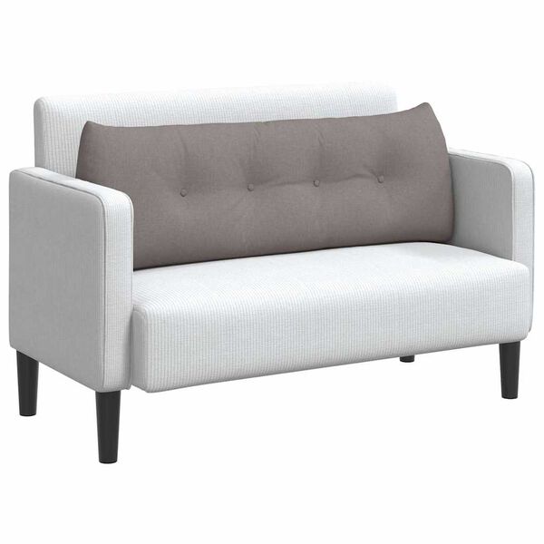 vidaXL Pol&scaron;t&aacute;ř na z&aacute;da Taupe 140 x 24 x 50 cm textil