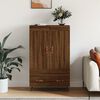 vidaXL Skř&iacute;ň highboard hněd&yacute; dub 69,5 x 31 x 115 cm kompozitn&iacute; dřevo