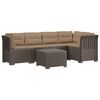vidaXL 5-m&iacute;stn&eacute; Zahradn&iacute; Sofa s Pol&scaron;t&aacute;ři ve Vzhledu Ratan PP