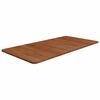 vidaXL Koupelnov&aacute; deska tmavě hněd&aacute; 100x50x1,5 cm o&scaron;etřen&yacute; masiv
