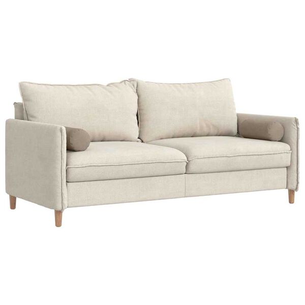 vidaXL Pol&scaron;t&aacute;ře 2 pcs Taupe &Oslash; 15 x 40 cm Mikrovl&aacute;kno