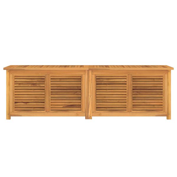 vidaXL Zahradn&iacute; &uacute;ložn&yacute; box s vložkou 175 x 50 x 55 cm masivn&iacute; teak