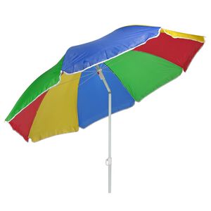 HI Pl&aacute;žov&yacute; slunečn&iacute;k 150 cm v&iacute;cebarevn&yacute;