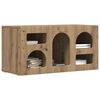 vidaXL Televizn&iacute; skř&iacute;ň Artisanov&yacute; dub 80 x 35 x 40 cm kompozitn&iacute; dřevo