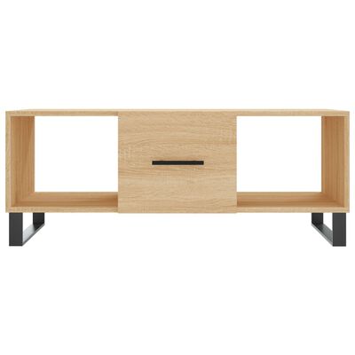 vidaXL Konferenční stolek dub sonoma 102 x 50 x 40 cm kompozitní dřevo