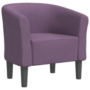vidaXL Klubov&eacute; křeslo fialov&eacute; textil