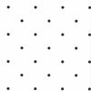 Fabulous World Tapeta Dots bílá a černá 67105-3