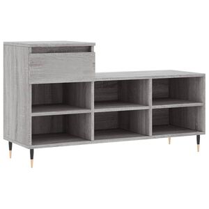 vidaXL Botn&iacute;k &scaron;ed&yacute; sonoma 102x36x60 cm kompozitn&iacute; dřevo
