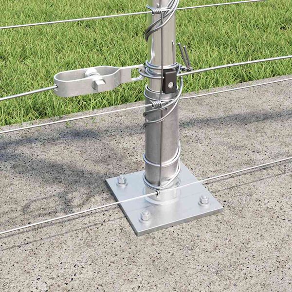 vidaXL Plotov&yacute; sloupek. Pozinkovan&yacute; 50 x 1,2 m Ocel