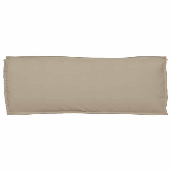 vidaXL Pol&scaron;t&aacute;ř Taupe 110 x 40 x 8 cm Oxford l&aacute;tka