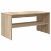 vidaXL TV stolek dub sonoma 80 x 40 x 40 cm dřevotř&iacute;ska