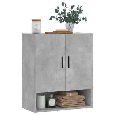 vidaXL Nástěnná skříňka betonově šedá 60 x 31 x 70 cm kompozitní dřevo
