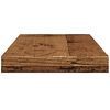 vidaXL N&aacute;stěnn&eacute; police 4 ks old wood 40 x 10 x 1,5 cm kompozitn&iacute; dřevo