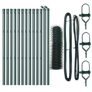 vidaXL Plotov&yacute; sloupek. Zelen&aacute;