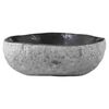 vidaXL Umyvadlo Ov&aacute;ln&yacute; &Scaron;ed&aacute; (32-37) x (27-30) x 12 cm Ř&iacute;čn&iacute; k&aacute;men