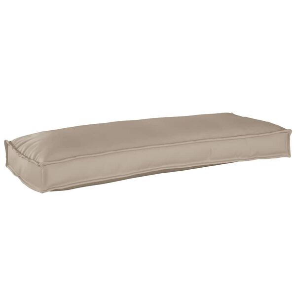 vidaXL Pol&scaron;t&aacute;ř Taupe 100 x 40 x 8 cm Oxford l&aacute;tka