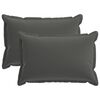 vidaXL Povlak na pol&scaron;t&aacute;ř 2 ks HOUTEN Antracitov&aacute; 30 x 50 cm Polyester
