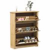 vidaXL Botn&iacute;k Corona 99 x 32 x 124,5 cm masivn&iacute; borov&eacute; dřevo