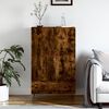 vidaXL Skříň highboard kouřový dub 69,5 x 31 x 115 cm kompozitní dřevo