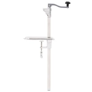 vidaXL Otv&iacute;r&aacute;k na konzervy stř&iacute;brn&yacute; 70 cm hlin&iacute;k a nerezov&aacute; ocel