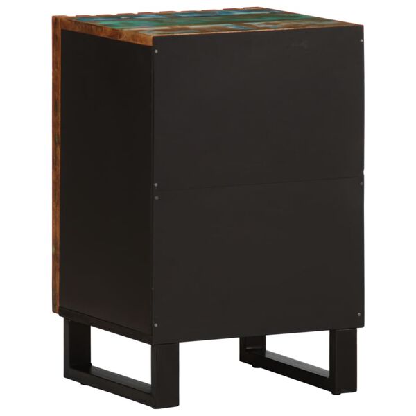 vidaXL Koupelnov&aacute; skř&iacute;ňka 38 x 34 x 58 cm masivn&iacute; ak&aacute;ciov&eacute; dřevo