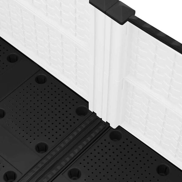 vidaXL Vyv&yacute;&scaron;en&yacute; z&aacute;hon 80 x 80 x 38 cm polypropylen