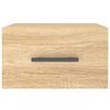 vidaXL N&aacute;stěnn&eacute; nočn&iacute; stolky 2 ks dub sonoma 35 x 35 x 20 cm