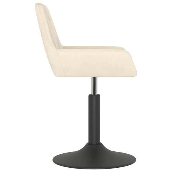 vidaXL Barov&aacute; židle kr&eacute;mov&aacute; samet