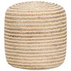 vidaXL Ručně vyroben&yacute; sedac&iacute; puf 40 x 45 cm juta